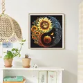 Diamantmalerei Tai Chi Mond 20 x 20 bis 50 x 50 cm rund/eckig – 3
