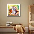 Diamantmalerei Tier Hund Tiger Katze Mosaik Kits 30 x 30 cm – 3