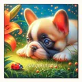 Diamantmalerei Tier Hund Tiger Katze Mosaik Kits 30 x 30 cm – Farbe VET1941