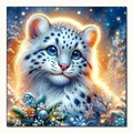 Diamantmalerei Tier Hund Tiger Katze Mosaik Kits 30 x 30 cm – Farbe VET1947