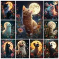 Diamantmalerei Tier Kit Katze Mosaik Wohnkultur Geschenk – 1