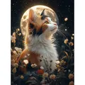 Diamantmalerei Tier Kit Katze Mosaik Wohnkultur Geschenk – Farbe MX1653
