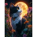 Diamantmalerei Tier Kit Katze Mosaik Wohnkultur Geschenk – Farbe MX1656