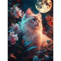 Diamantmalerei Tier Kit Katze Mosaik Wohnkultur Geschenk – Farbe MX1658