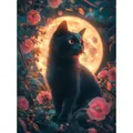 Diamantmalerei Tier Kit Katze Mosaik Wohnkultur Geschenk – Farbe MX1660
