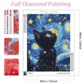 Diamantmalerei Tiere Eule Elefant Kuh 25x25 bis 40x40cm – 2