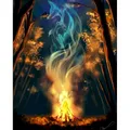Diamantmalerei Tiger Drache 120 Farben Harz Acryl 30x40cm bis 45x60cm – Farbe 120 Colors-BQ BY-3