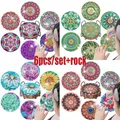 Diamantmalerei Untersetzer Kits Blume Spezialform Bohrer Acryl – 1