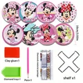 Diamantmalerei Untersetzer Set Meister Yoda Cartoon mit Halter – 5