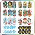 Diamantmalerei Untersetzer Set Weihnachten 10 x 10 cm Wasserdicht – 1