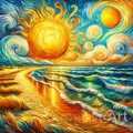 Diamantmalerei Van Gogh 30 x 30 bis 40 x 40 cm rund/eckig – Farbe 24565-A