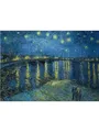 Diamantmalerei Van Gogh Abstrakt Mandelblüten Sternennacht – Farbe Gelb (2)