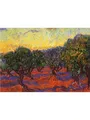 Diamantmalerei Van Gogh Abstrakt Mandelblüten Sternennacht – Farbe Hellgrau (6)