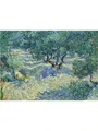 Diamantmalerei Van Gogh Abstrakt Mandelblüten Sternennacht – Farbe Lila (5)
