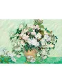 Diamantmalerei Van Gogh Abstrakt Mandelblüten Sternennacht – Farbe WEISS (1)