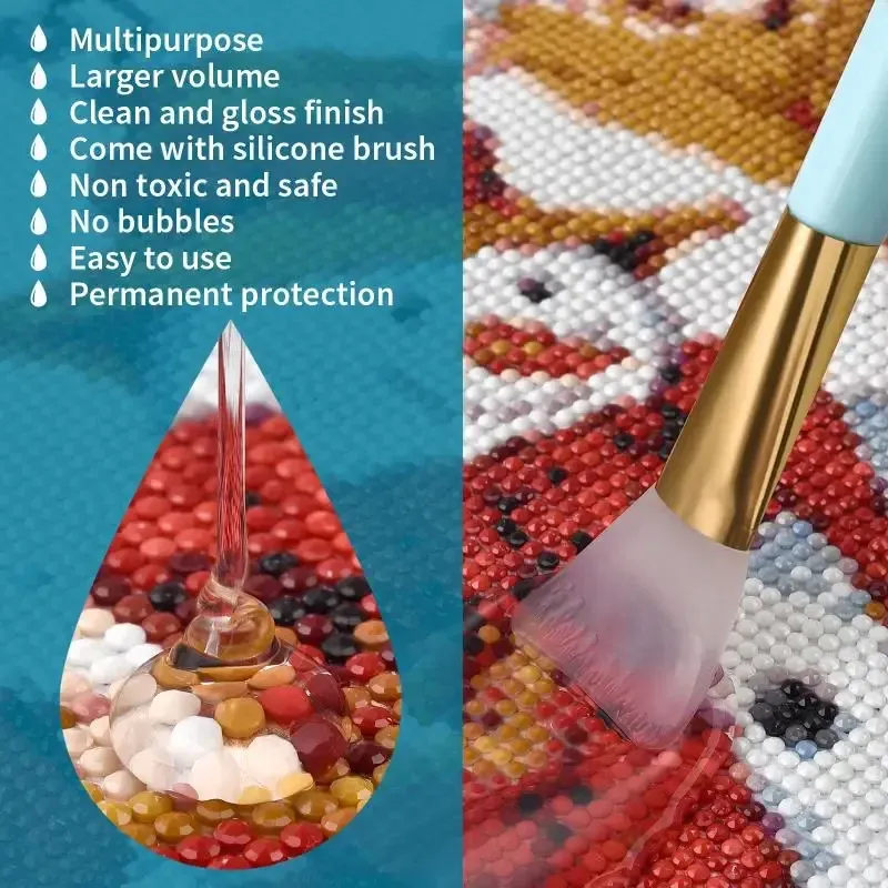 Diamantmalerei Versiegelung 120 ml für dauerhaften Glanz