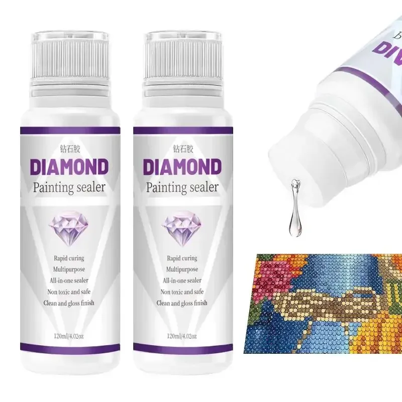 Diamantmalerei Versiegelung 120 ml für dauerhaften Glanz