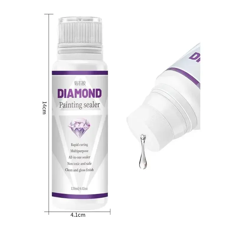 Diamantmalerei Versiegelung 120 ml für dauerhaften Glanz