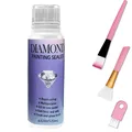 Diamantmalerei Versiegelung 60 bis 200 ml mit 3 Pinseln – Farbe 120ML