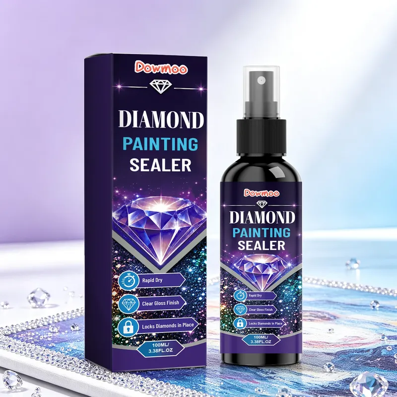 Diamantmalerei Versiegelung schnelltrocknend mit klarem Glanz