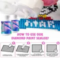 Diamantmalerei Versiegelungs Kits 120 bis 480 ml mit 3 Pinseln – 3