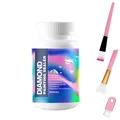 Diamantmalerei Versiegelungs Kits 120 bis 480 ml mit 3 Pinseln – Farbe 60ML