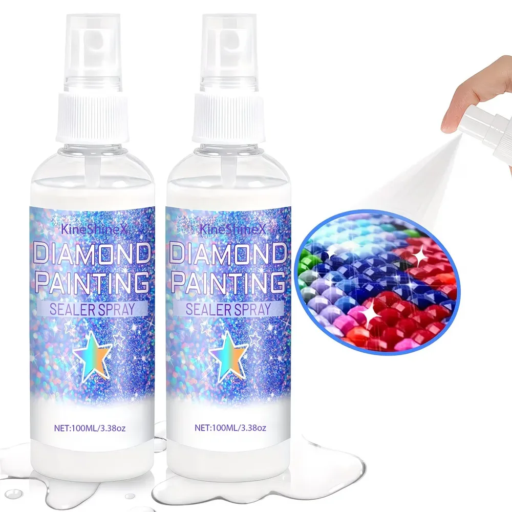 Diamantmalerei Versiegelungsmittel 100 bis 200 ml Glanzeffekt
