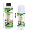 Diamantmalerei Versiegelungsmittel 60 bis 200 ml mit Pinseln – 2