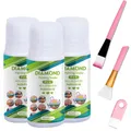 Diamantmalerei Versiegelungsmittel 60 bis 200 ml mit Pinseln – Farbe 60ML-3Pcs