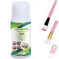 Diamantmalerei Versiegelungsmittel 60 bis 200 ml mit Pinseln – Farbe 60ML
