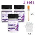 Diamantmalerei Versiegelungsset 1 bis 5 Sets mit Pinsel Handschuhen – Farbe 3 SETS