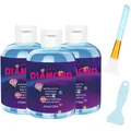 Diamantmalerei Versiegelungssets 120 ml mit 2 Pinseln – 1