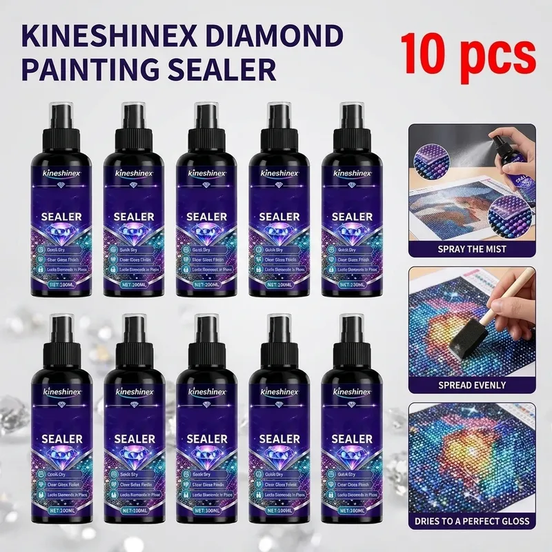 Diamantmalerei Versiegelungsspray 1 bis 10 Stück Puzzle Fixierer