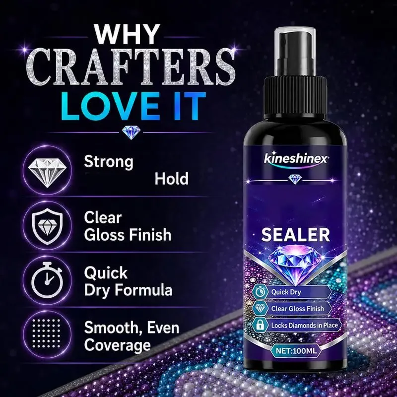 Diamantmalerei Versiegelungsspray 1 bis 10 Stück Puzzle Fixierer