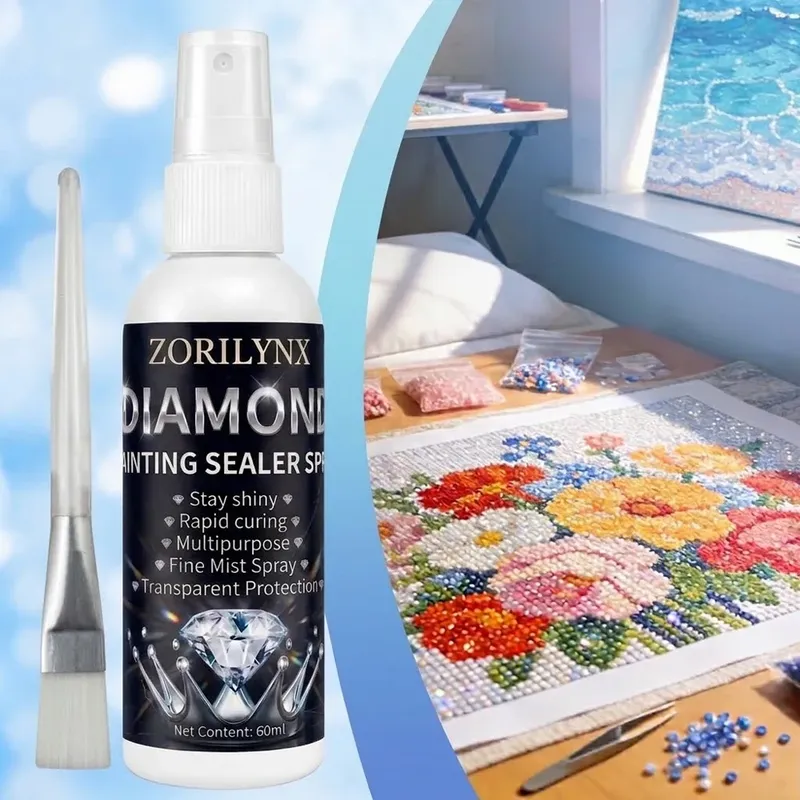 Diamantmalerei Versiegelungsspray 1 bis 3 Sets Glanzmittel