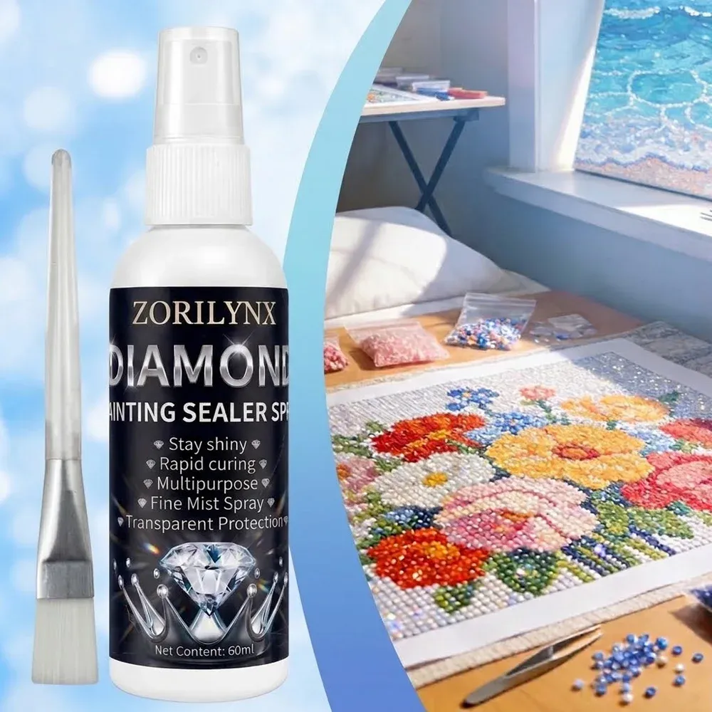 Diamantmalerei Versiegelungsspray 1 bis 3 Sets Glanzmittel