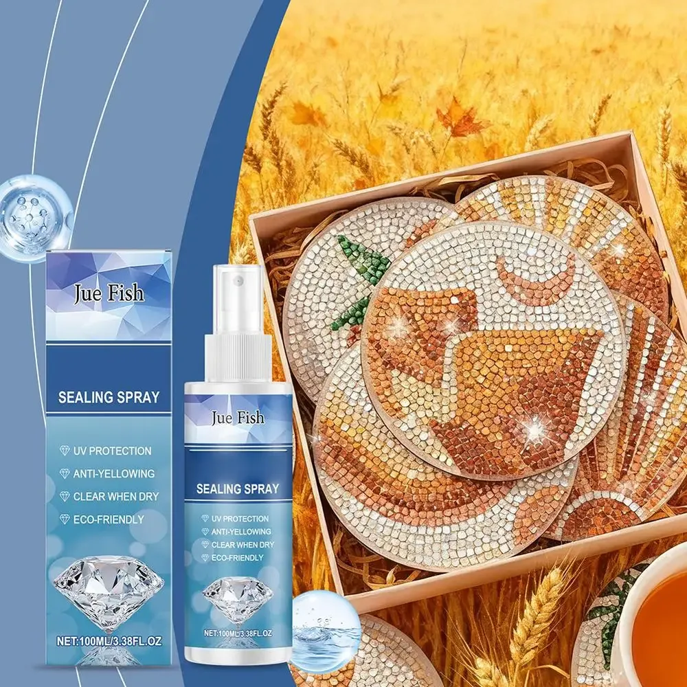 Diamantmalerei Versiegelungsspray 1 Stück bis 10 Stück UV Schutz