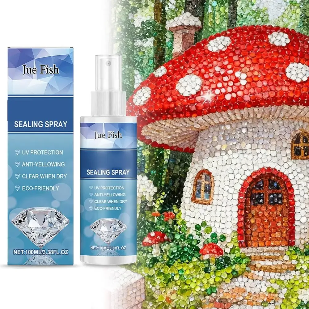 Diamantmalerei Versiegelungsspray 1 Stück bis 10 Stück UV Schutz