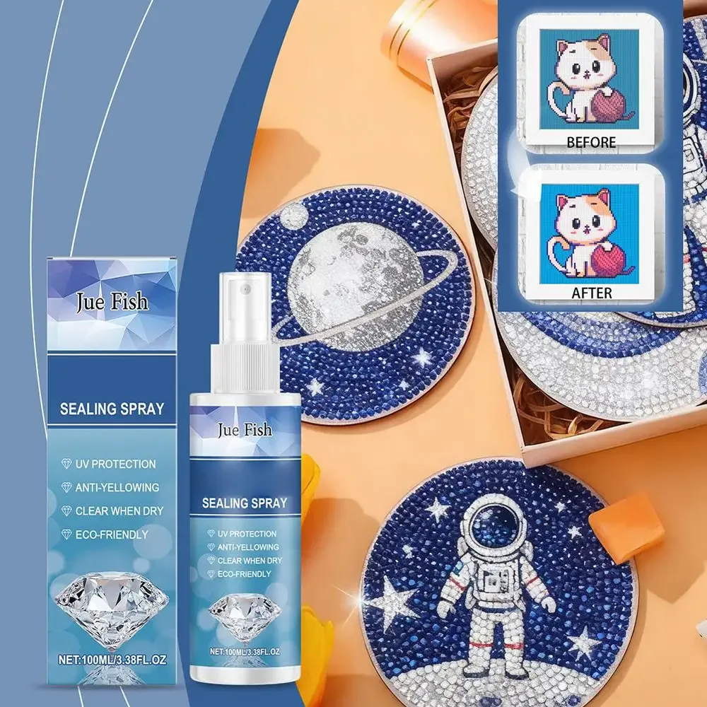 Diamantmalerei Versiegelungsspray 1 Stück bis 10 Stück UV Schutz