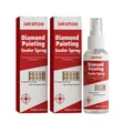 Diamantmalerei Versiegelungsspray 100ML 1 bis 3 Stück Glanzschutz – Farbe 2 x 100ML Boxed