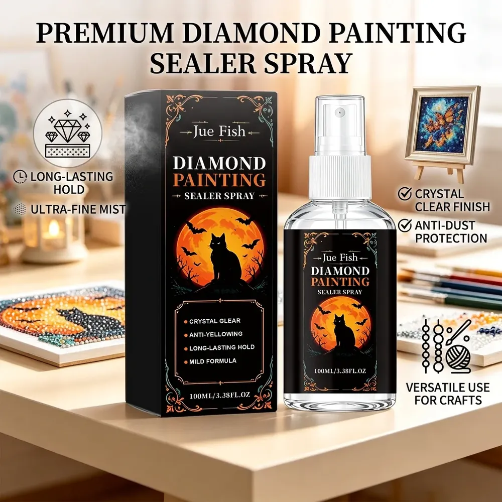 Diamantmalerei Versiegelungsspray 100ML 1 bis 3 Stück wasserdicht