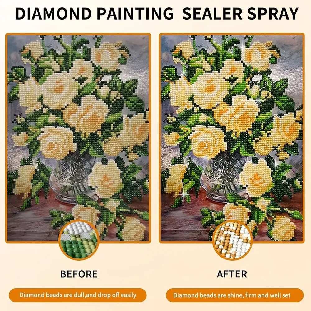 Diamantmalerei Versiegelungsspray 100ml wasserfest schützt Kunstwerke