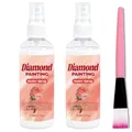 Diamantmalerei Versiegelungsspray 150 ml schnelltrocknend – Farbe 150ml-2Pcs