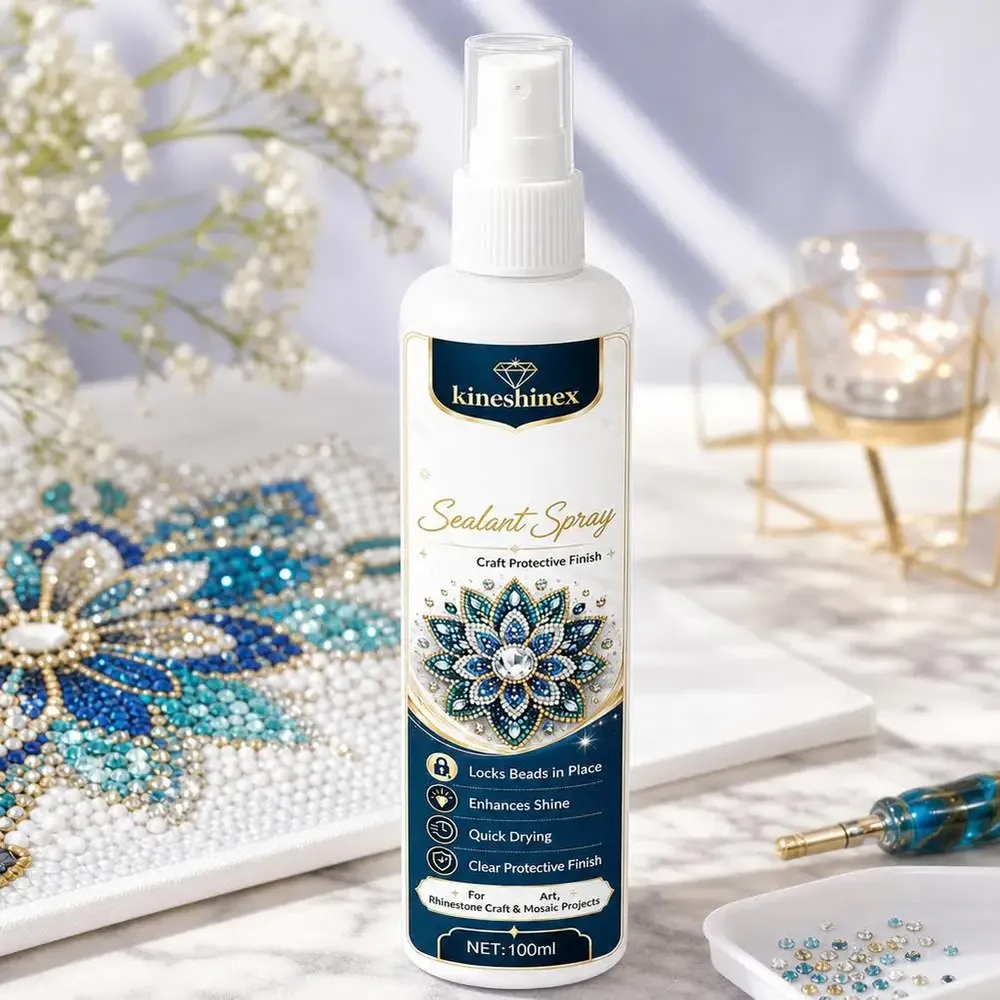 Diamantmalerei Versiegelungsspray 50 bis 100 ml mit Pinsel