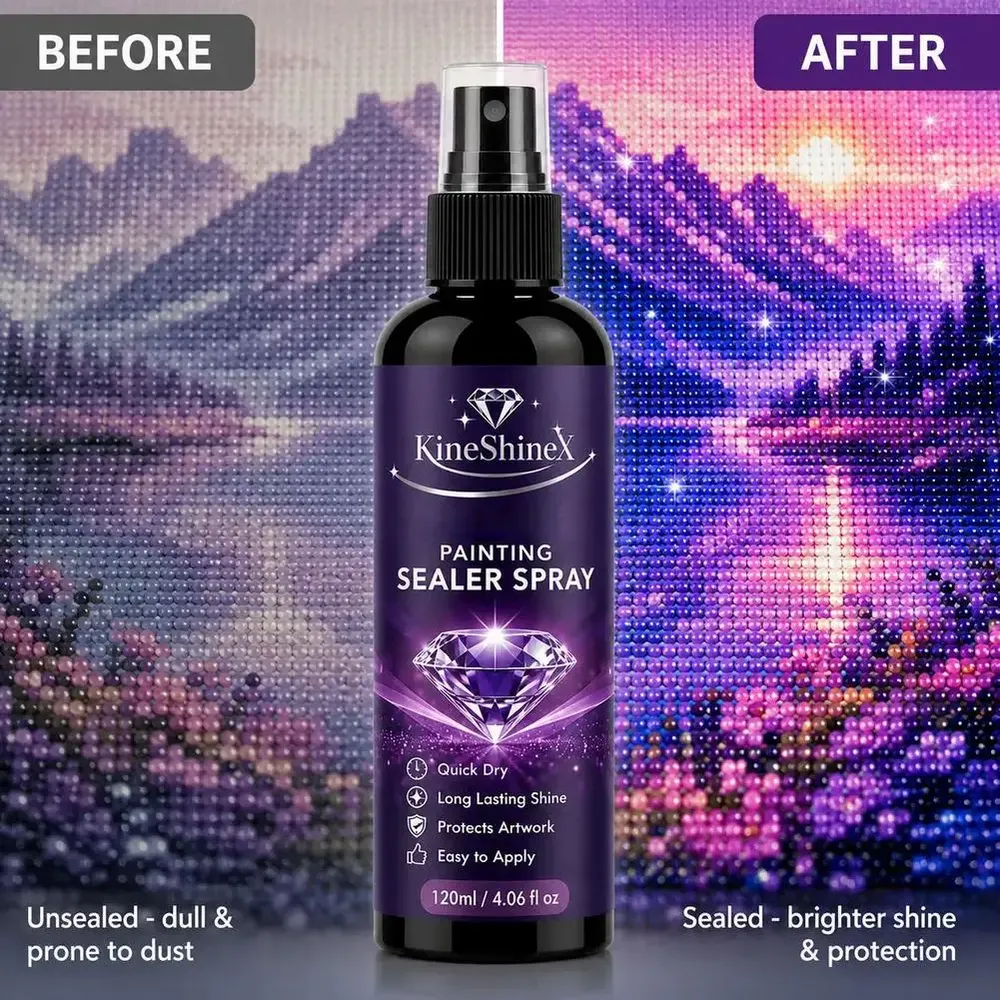Diamantmalerei Versiegelungsspray 60 bis 120 ml Schutzlack