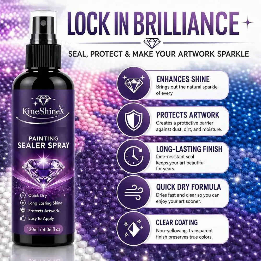 Diamantmalerei Versiegelungsspray 60 bis 120 ml Schutzlack