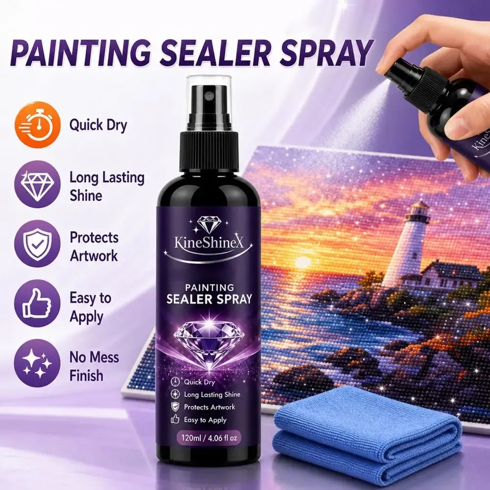 Diamantmalerei Versiegelungsspray 60 bis 120 ml Schutzlack