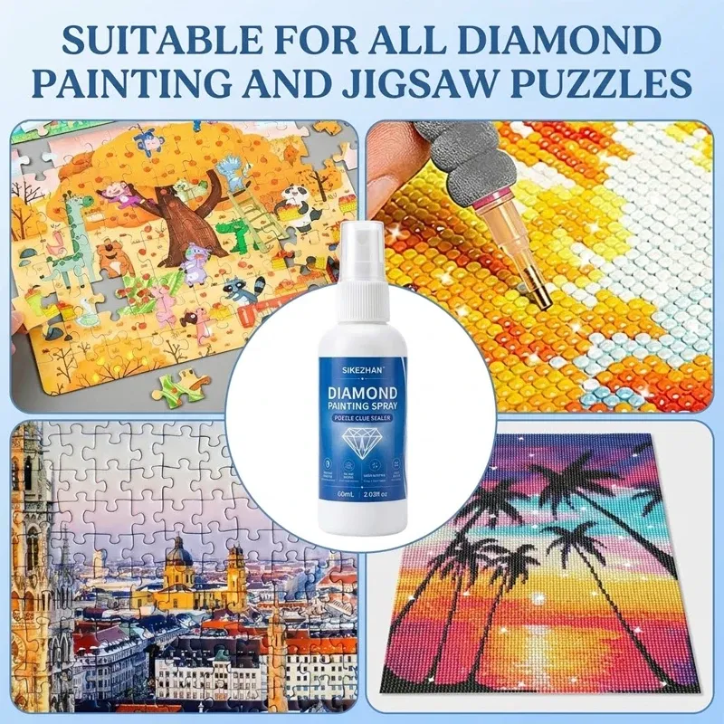 Diamantmalerei Versiegelungsspray 60 ml bis 300 ml Glanzschutz