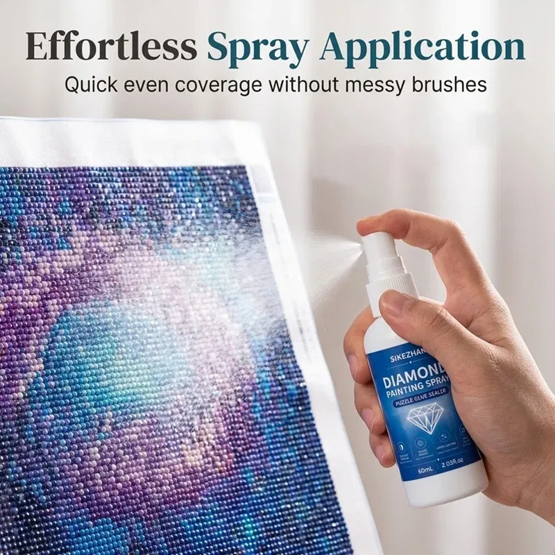 Diamantmalerei Versiegelungsspray 60 ml bis 300 ml Glanzschutz