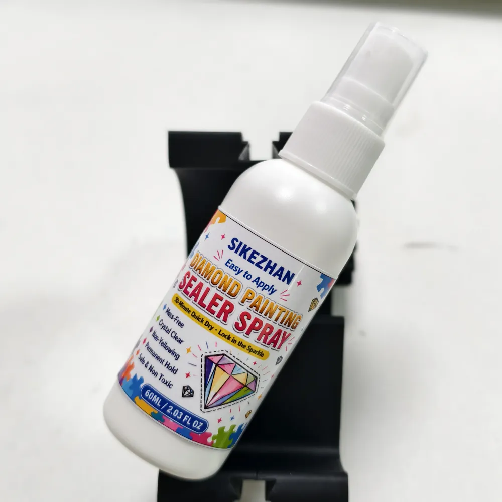 Diamantmalerei Versiegelungsspray 60ml 1 bis 7 Stück Kristallklar